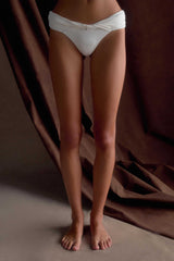 Merida Pearl Bikini Bottom - White