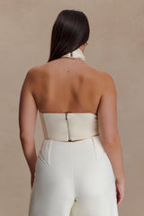 Marion Cross Over Top - Buttercream