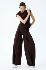 Beatrix High Rise Denim Jeans - Chocolate