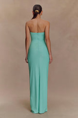 Winston Strapless Sequin Maxi Dress - Lagoon