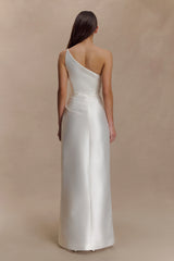 Francine One Shoulder Maxi Dress - Ivory