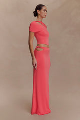 Haven Slinky Twist Top - Coral