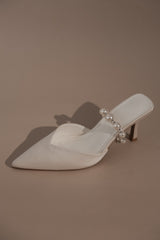 Karla Pearl Mule - Ivory