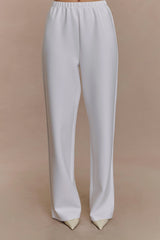 August Straight Leg Jogger - Ivory