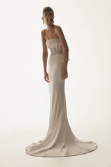 Zoe Structured Corset - White