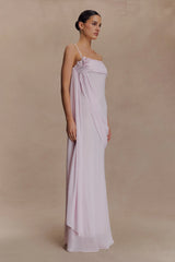 Leena Chiffon Maxi Dress - Light Lilac