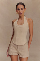 Meadow Denim Shorts - Stone Wash