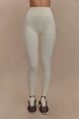 Callie Active Leggings - Ivory