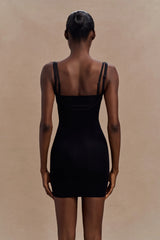 Jocelyn Backless Shapewear Mini Dress - Black