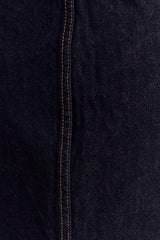 Julienne Denim Mini Skirt - Washed Indigo Blue