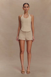 Meadow Denim Shorts - Stone Wash