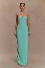 Winston Strapless Sequin Maxi Dress - Lagoon