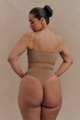 Saria High Waist Shapewear Briefs - Latte