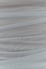 Brooklyn Mesh Crop Top - Pale Blue