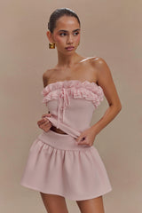 Jennie Frill Mini Skort - Ballet Pink