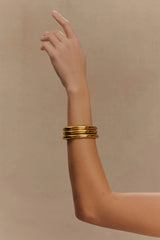 Leilani Bangle Set - Gold