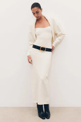 Kingston Knit Maxi Dress - Ivory
