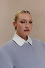 Felicity Mixed Metal Oval Earrings - Gold