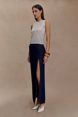 Dollie Sheer Knit Tank Top - Ivory