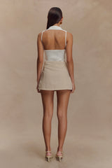 Oona Turtle Neck Knit Top - Ivory