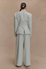 Jameson Cinched Suiting Blazer - Light Sage