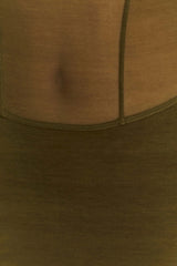 Maryk Mesh Mini Dress - Khaki