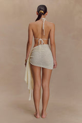 Sammy Boucle Knit Cover Up - Ivory