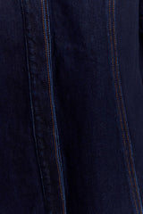 Maya Oversized Denim Shirt - Indigo Blue