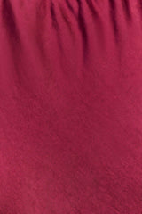 Bella Satin Halter Maxi Dress - Mahogany