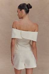 Maxime Suiting Vest - Ivory